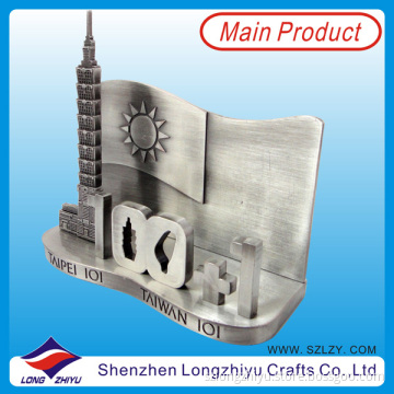 Taiwan 3D Bulk Metal Business Card Holders Decor Name Card Holder (LZY00175)